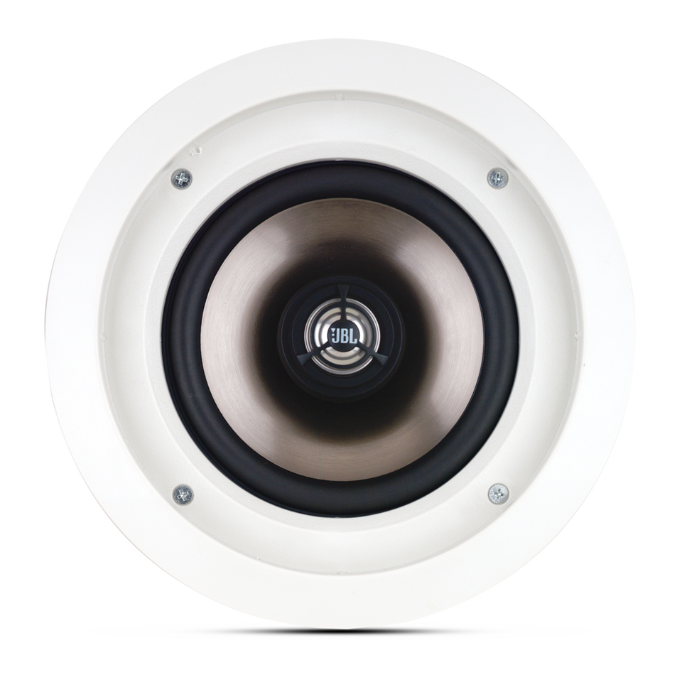 SOUNDPOINT SP 6CS II - Black - 2-Way 6-1/2 inch In-Ceiling Stereo Speaker - Hero